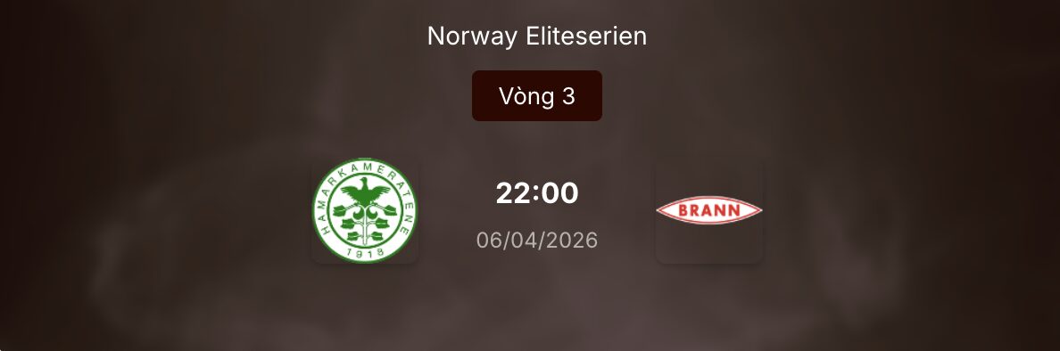Dự đoán trận HamKam vs Brann lúc 22h ngày 6/4