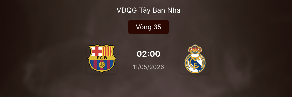 Dự đoán trận Barca vs Real Madrid lúc 2h ngày 11/5