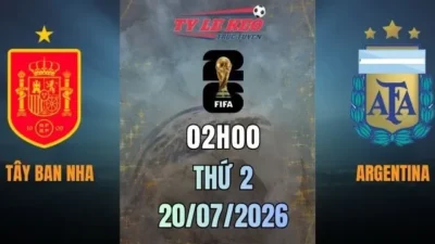 Cuộc đối đầu định mệnh: Tây Ban Nha vs Argentina trong trận chung kết World Cup 2026