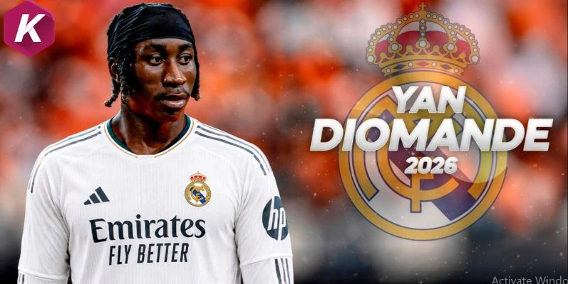 Real Madrid chi 135 triệu euro để sở hữu Yan Diomande